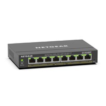 8 Port Poe Gigabit Ethernet Plus Switch (Gs308Ep) - With 8 X Poe+ @ 62W,... - £94.01 GBP