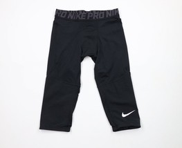 Nike Pro Boys Large Compression Spandex 3/4 Length Training Pants Leggin... - $34.60