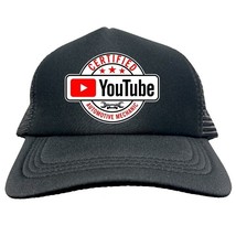 CERTIFIED YOUTUBE AUTOMOTIVE MECHANIC FUNNY Trucker Hat Cap Foam Basebal... - $368.69 MXN