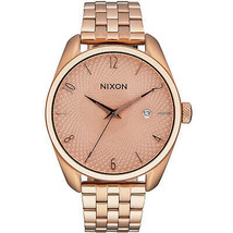 Nixon Women&#39;s Bullet Rose gold Dial Watch - A418-897 - £85.61 GBP