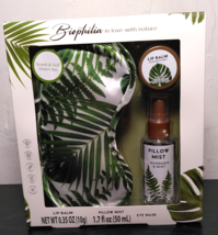 Biophilia In Love With Nature 3 Pc Sleep Set Mandarin Mint Beauty Gift S... - $8.95