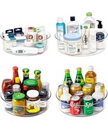 4 Pack Lazy Susan 11.5&quot; Inch Turntable Organizer Organization Storage Co... - $61.44 CAD