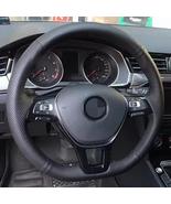 Diy Steering Wheel Cover For Volkswagen VW Golf 7 Mk7 New Polo Passat B8... - £19.11 GBP