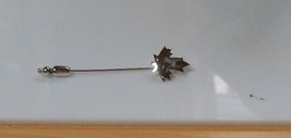 Trifari Silver-tone Maple Leaf Hat/Stick Pin - $290.29 MXN