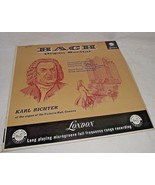 Bach Organ Rectal Karl Richter LP Vinyl Record Victoria Hall Geneva Lond... - £19.34 GBP