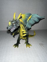 Dark Dragon Figure Figurine 2007 Toy Major Trading Medieval Fantasy Green 5” - £7.32 GBP