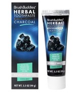 Brush Buddies Herbal Toothpaste Activated Charcoal Cool Mint No Fluoride... - $9.34 CAD
