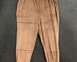 SKIMS KIM KARDASHIAN VELOUR JOGGER SIZE 2X COLOR SIENNA AP-JOG-0584 NWT - $46.74