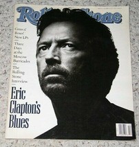Eric Clapton Rolling Stone Magazine Vintage 1991 - £19.57 GBP
