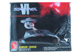 Klingon Cruiser Stark Trek The Undiscovered Country 1991 AMT ERTL Model Kit - £27.74 GBP