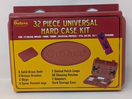 Outers 32 piece Gun Cleaning Kit in Universal Hard Case Kit Pistol Rifle... - £11.97 GBP