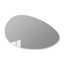 Modern Illuminated Wall Vanity Mirror  Frameless, Irregular Shape with ... - $1,599.49+