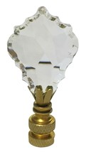 Royal Designs Lamp Finial Pendalogue French Cut Clear K9 Crystal 1.38&quot; Sets - £20.32 GBP+