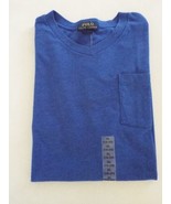RALPH LAUREN Boy&#39;s Short Sleeve V Neck T-Shirt size XL (18-20) New - £15.57 GBP