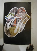 The Rolling Stones Poster Tongue Collage - £35.39 GBP
