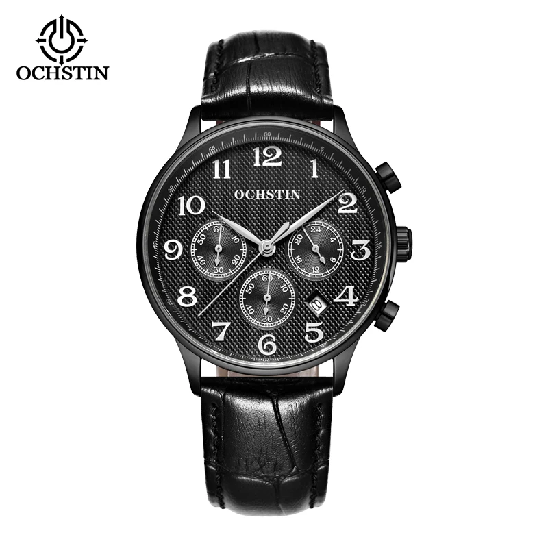 Nograph watch sport chronograph quartz watch men s luxury multi functional quartz clock thumb200