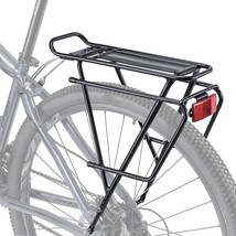 Rear Bike Rack - Bike Cargo Rack for Disc Brake/Non-Disc Brake Mount - Bicycle P - £22.31 GBP