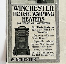 1906 Winchester House Warming Heaters Advertisement Appliance Ephemera  - $19.99