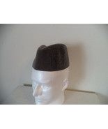 Men&#39;s Grey Handmade African Traditional Fur Perch Hat. Size 52 (20 Inche... - €20,78 EUR