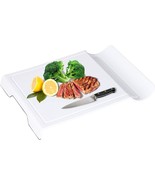 Smart Cutting Board For Kitchen w/Groove, Convenient &amp; Durable, Easy to ... - $22.76