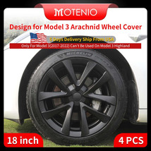 Compatible with Tesla Model 3 2017-2023 18 Inch Arachnid Wheel Covers, 4PCS - $153.99