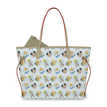 Mickey Play All Day True Friends Women&#39;s Leather Tote Handbag with Coin Purse - £30.55 GBP