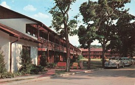 The Monterey Motel Excelsior Springs Mo Health Resort City Postcard F30 - £2.51 GBP