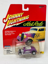 Johnny Lightning Hot Rods Series Purple 1932 Hiboy 1/64 Street Rod - £10.37 GBP
