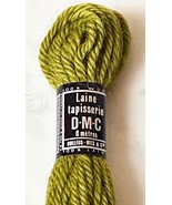 DMC Laine Tapisserie France 100% Wool Tapestry Yarn-1 Skein Lt Olive Gre... - $2.53 CAD