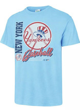BASEBALL New York Vintage Tubular YankeeS Shirt 100% Cotton - £24.44 GBP