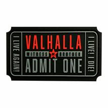 Witness ME Brother Valhalla Admit One Hook Patch (PVC Rubber VA-4) - £7.07 GBP