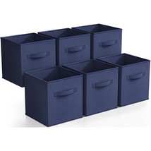 Sorbus Foldable Storage Cubes - 6 Fabric Baskets for Organizing Pantry, Closet,  - £37.73 GBP