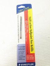 Staedtler pen refill multi-action ballpoint pen 930 medium point black b... - $5.00