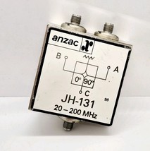Anzac JH-131 Power Divider Splitter 20-200Mhz SMA - $19.99