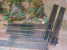 HO Scale Lot: 6-Pieces 9-inch Brass Straight Tracks; Rare Model Railroad... - £3.89 GBP