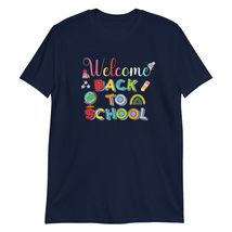 Welcome Back to School Shirt | First Day of School Teacher Gifts T-Shirt Black - £15.39 GBP+