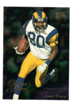 1997 Fleer Ultra Isaac Bruce Talent Show #4 Insert St. Louis Rams NFL EX-NM - $1.95