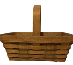 Longaberger Warm Brown Medium Berry Basket  - $11.39