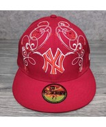 New Era New York Yankees Men&#39;s Size 7 1/2 &quot;Ott&quot; Wool Baseball Cap Hat Re... - $31.50