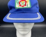 Vtg Country Club Tennis Golf Hat YoungAn Patch Hat Adjustable Blue White  - $12.59