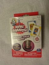 MINI BRANDS Grocery Grab Game by ZURU 5 SURPISE with mini Hershey&#39;s Syru... - £7.16 GBP