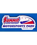 SUMMIT RACING EQUIPMENT MOTORSPORTS PARK STICKER NORWALK OHIO DRAG RACIN... - £6.24 GBP