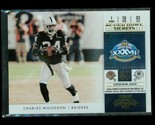2011 Playoff Absolute Charles Woodson #19 Superbowl Ticket 100/100 RAIDERS - $9.89