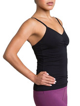 Tanya-B Mujer Ballet Cami Yoga Camisa sin Mangas, Negro, Grande - £12.65 GBP