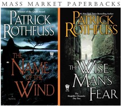 Kingkiller Chronicles Series Collection Set Books 1-2 by Patrick Rothfuss - $20.36