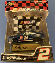 WINNERS CIRCLE 2003 COLLECTIBLE Christmas ORNAMENT RUSTY WALLACE #2 Nascar - $9.11