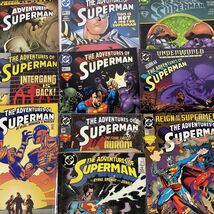 The Adventures of Superman Mixed Comic Lot of 10 Our Worlds at War Prelude - $11.39
