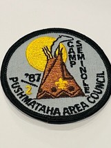 Boy Scouts Cub Girl Patch Vtg Council Badge Memorabilia 1987 Pushmataha Seminole - £13.27 GBP