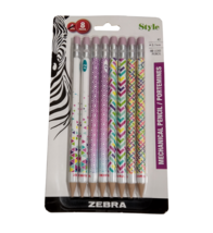 Zebra Style #2 0.7mm HB Lead Mechanical Pencil (Set of 8)