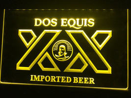 XX-Dos Equis Beer Illuminated Led Neon Sign Home Decor, Bar, Pub, Club - £20.87 GBP+